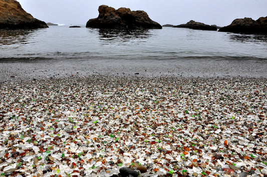 Countries which have the best sea glass